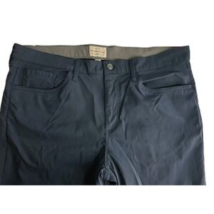 Weatherproof Vintage Mens Navy Blue Regular Fit Stretch Pants 38x32